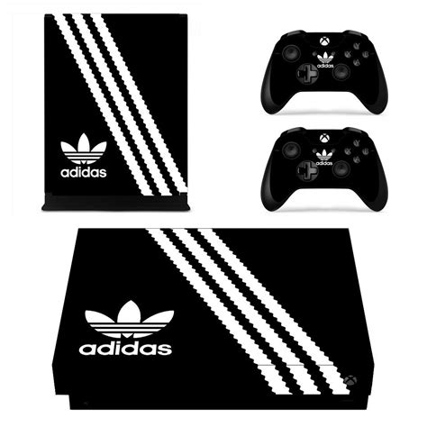 Adidas Xbox One X Skin Sticker Cover Vinyl Console2 Controllers