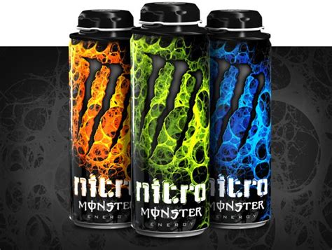 Monster Energy Monster Nitro Packaging Monster Energy Monster Energy