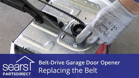 How To Install A Belt Drive Garage Door Opener The Door