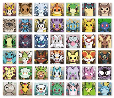 Pokemon Icons By Furcik On Deviantart
