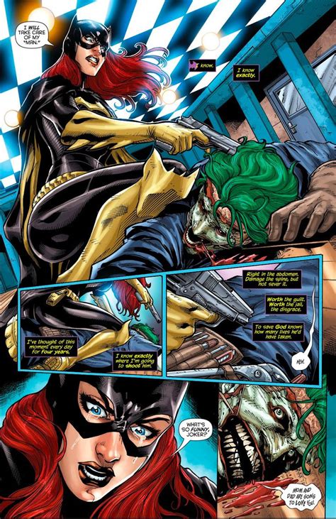 Comic Excerpt She Should Have Pulled The Trigger Batgirl Volume