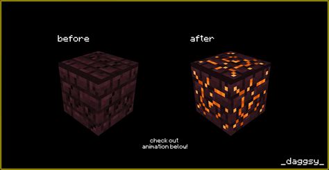 Better Cracked Nether Bricks Bedrock Edition Minecraft Texture Pack