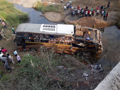 2 Killed Over 30 Injured As Bus Falls Off Bridge In Odishas Kalahandi