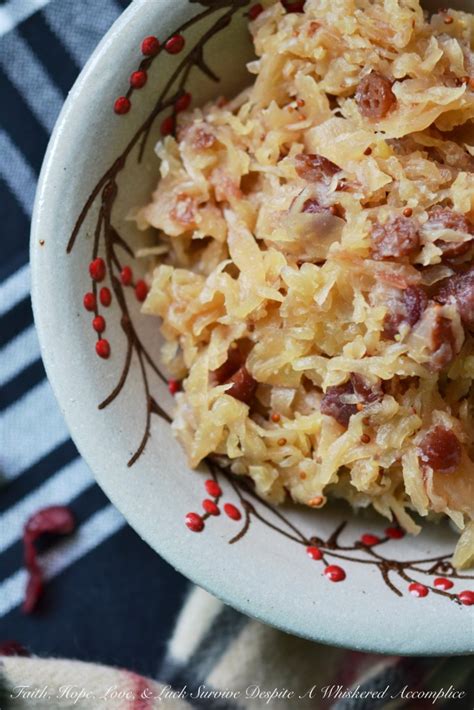 Line your slow cooker with a disposable slow cooker liner. Sweet Cranberry Slow Cooker Sauerkraut