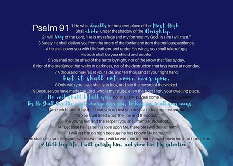 Psalm 91 Niv Your Daily Distraction