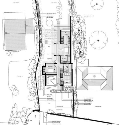 Cliff Housefloor Plan Minimalist Architecture Architecture Plan