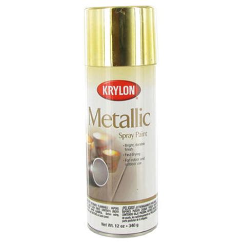 Krylon Brass Metallic Spray Paint K02204