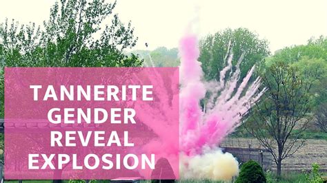 Our Tannerite Gender Reveal Explosion Youtube