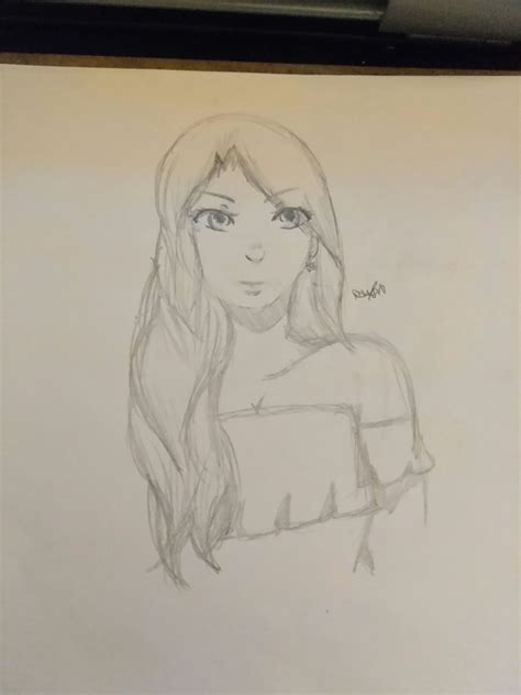 My Ugly Drawings Anime Girl Wattpad