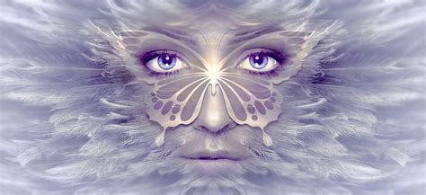 Fantasy Portrait Eyes Mystical Woman Face Female Surreal Dream