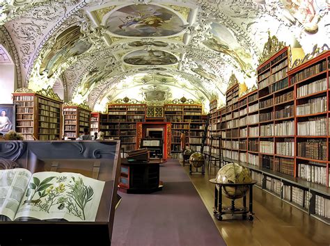 Photo Library Of Strahov Monastery Prague The Library O Flickr