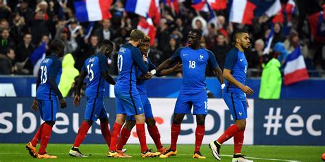Euro 2016 les horaires des matches de l équipe de France