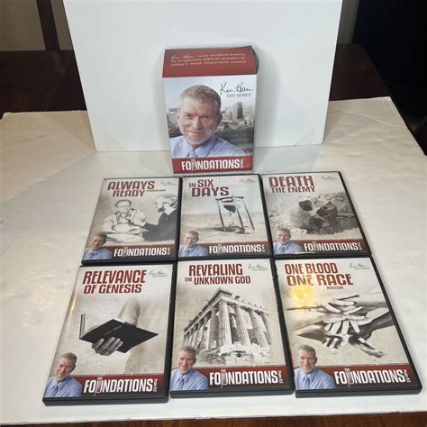 Ken Hams Dvd Series The Foundations Curriculum Set 6 Dvd Box Set Lot 881994005024 Ebay