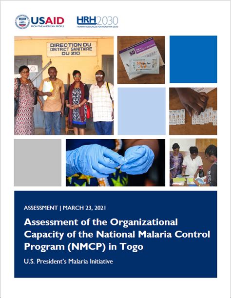 Hrh2030 Program Capacity Building For Malaria Togo Assessment