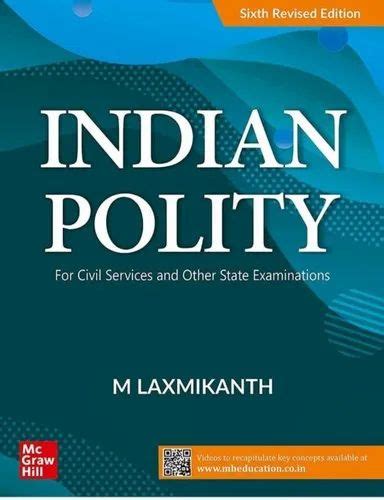 M Laxmikanth Indian Polity By M Laxmikant English Th Revised Edition Paperback At Rs Piece