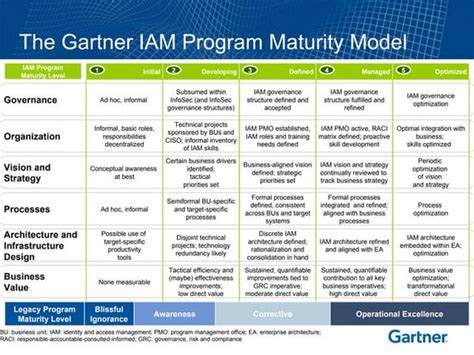 Gartners Maturity Model For Programme Portfolio Management Ppm