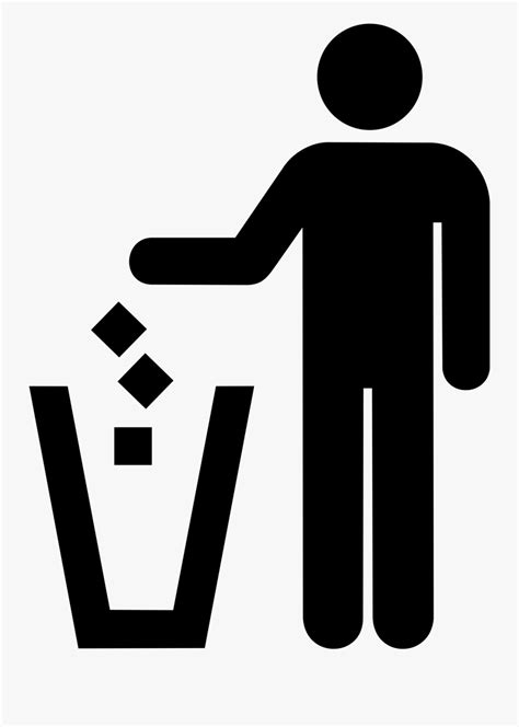 Trash Icon Clipart Png Download Printable Trash Sign Free