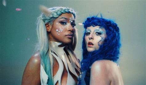 watch ashnikko and princess nokia s hyper modern video for ‘slumber party edm global producers