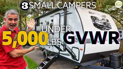 3 Small Camper Trailers Under 5000 Lbs Youtube