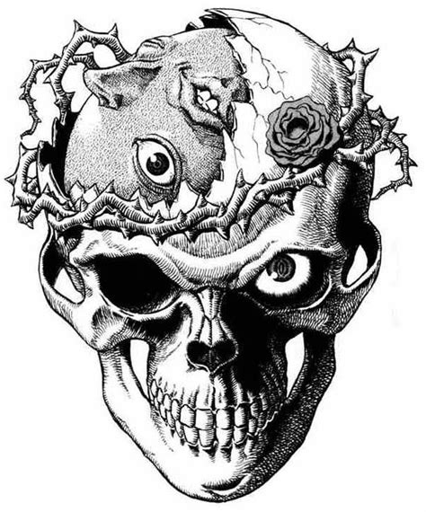 Mais sinon oui, merci à lui pour son œuvre. Behelit Skull | Berserk, Anime tattoos, Kentaro miura