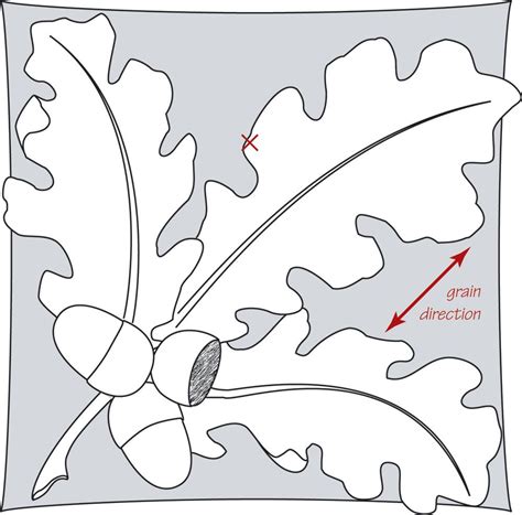 This carefully unsymmetrical oak leaf pattern will leave you with lots of loose ends to sew in. Woodworkers Institute, Furniture & Cabinet Making ...