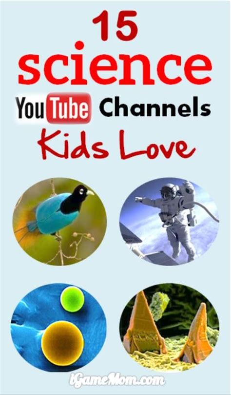 Education 15 Cool Science Youtube Channels Kids Love Learn Science