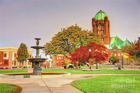 Downtown Taunton Massachusetts Photograph By Denis Tangney Jr Fine