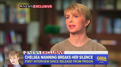 Chelsea manning to obtain classified documents that included the names of sources who provided the night chelsea manning was released from fort leavenworth military prison in kansas, her first. Chelsea Manning on why she leaked classified intel: "I ...