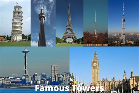 10 Most Famous Towers In The World Artst