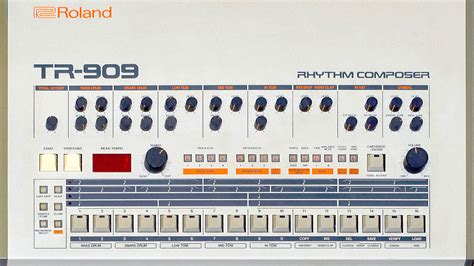 Happy 909 Day Zehn Tracks Aus Rolands Tr 909