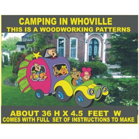 Driving To Whoville Camping Patternsrus Seasonal Woodworking Patterns