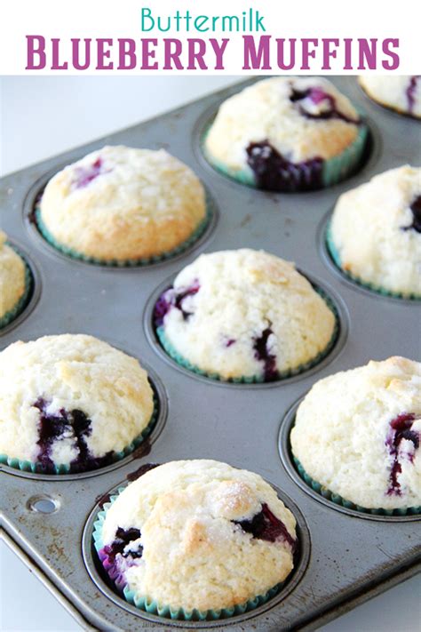 These Blueberry Buttermilk Muffins Are So Delicious Sweet Soft And