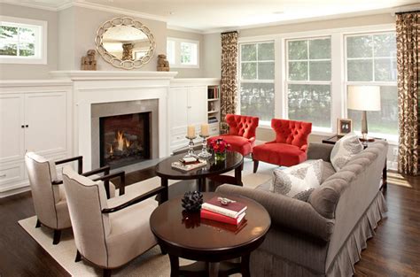 Looking for a good reading chair? 20 Red Chairs to Add Accent to Your Living Room | Home ...