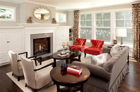 Red armchair isolated on a white background. 20 Red Chairs to Add Accent to Your Living Room | Home ...