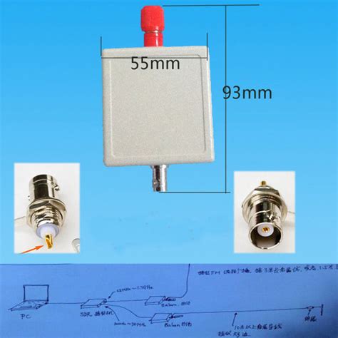 K MHz RTL SDR Supporting Long Antenna Impedance Transformer