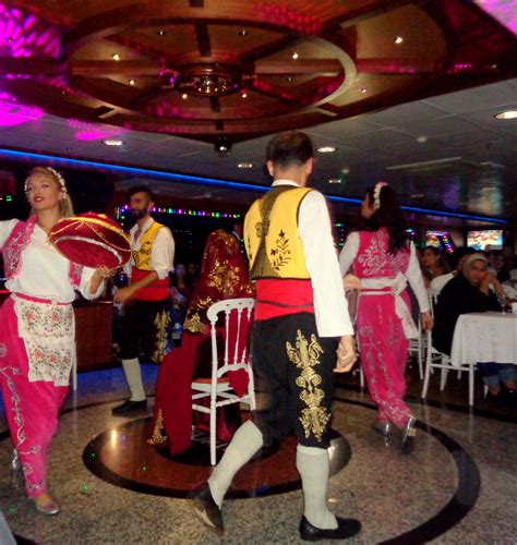 dinner cruise turkish night show turkish belly dancers during an anatolian folklore show