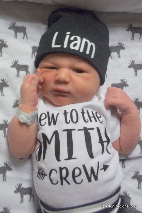 Liam Jason Baby Boy Born To Misty And Devin Houlton Regional Hospital