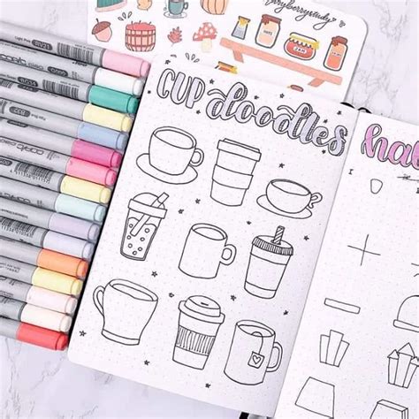 51 Easy Bullet Journal Doodles For Your 2022 Bujo Bullet Planner Ideas