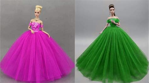 5 Gorgeous Diy Barbie Doll Dresses Ways To Transform Your Dolls Life