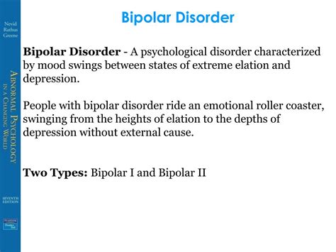 Ppt Chapter 8 Pp 247 259 Mood Disorders And Suicide Powerpoint