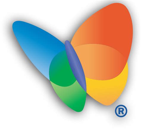 Msn Butterfly Logo Blank Template Imgflip