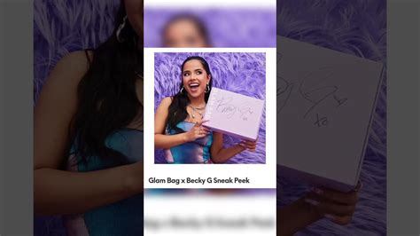 Spoilers Ipsy Glam Bag X November Feat Becky G Sneak Peeks