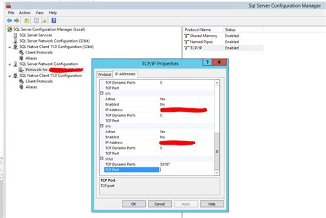 Sql Server When To Use A TCP Dynamic Port And When TCP Port Unix