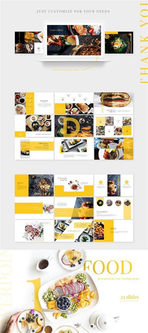 Download in under 30 seconds. FOOD presentation template PPT | Food presentation, Fancy ...