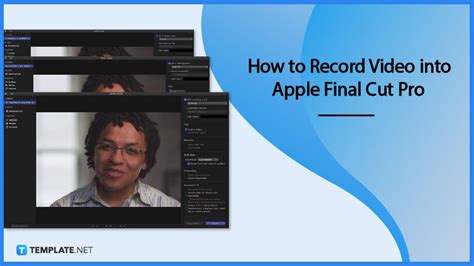 How To Record Video Into Apple Final Cut Pro