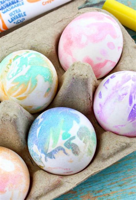 Best Dyed Easter Eggs How To Tie Dye Easter Eggs Easy Diy Easter Egg