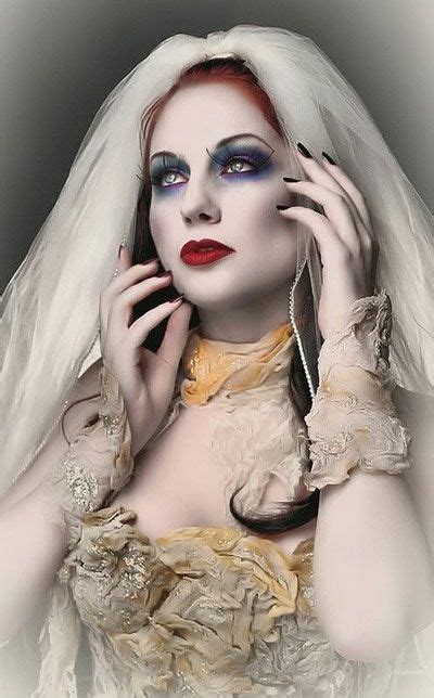 Pin By Gina Medina On Bride Makeup Looks And Ideas For Halloween Gothic