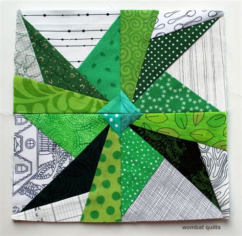 35 Cool Paper Piecing Patterns Guide Patterns More Green Paper