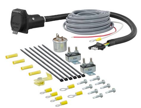 curt universal installation kit  trailer brake controller   rv  gauge curt wiring