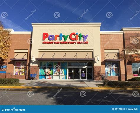 Party City Building Sign Editorial Photo 201950501